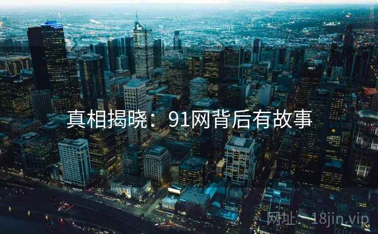 真相揭晓：91网背后有故事